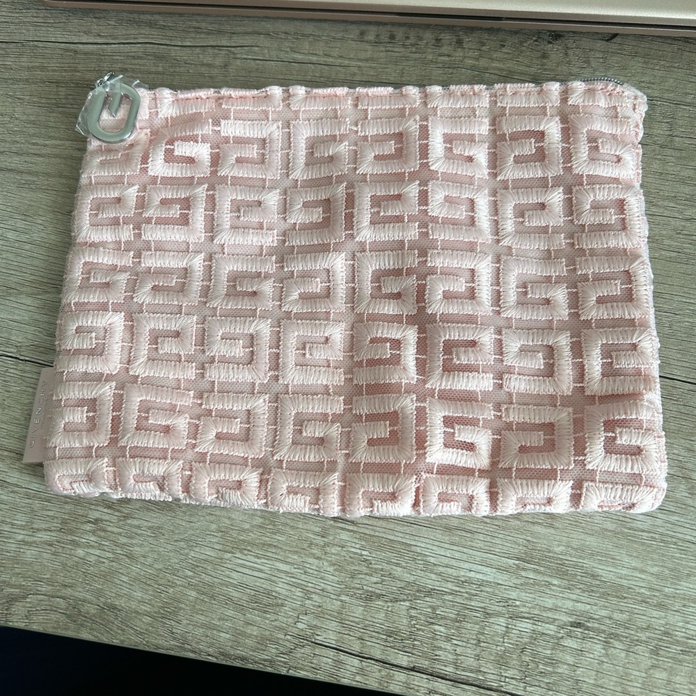 Givenchy Pink cosmetics bag